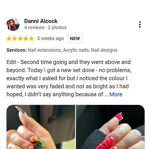 nail salon in Exeter
